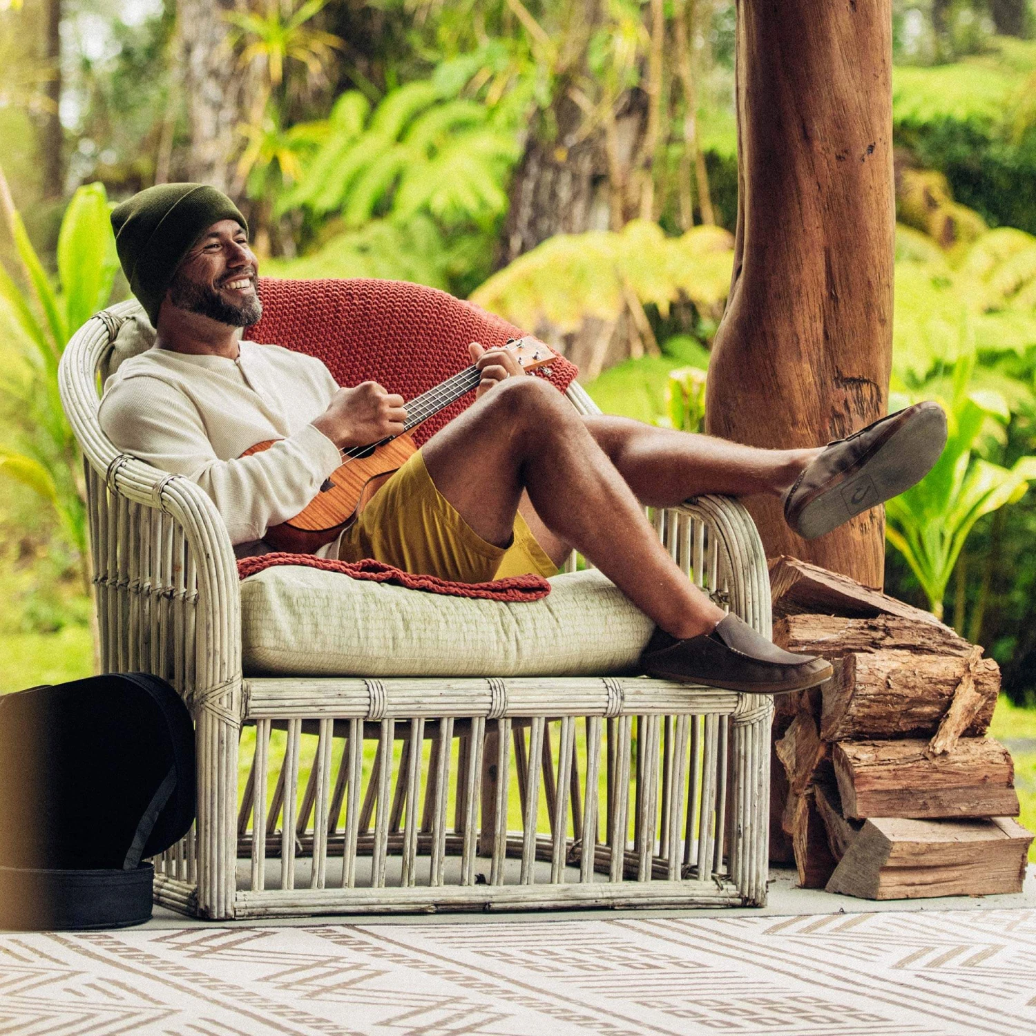 OluKai Moloā Slipper - Dark Wood 9 OluKai Moloā Slipper - Dark Wood - Image 7