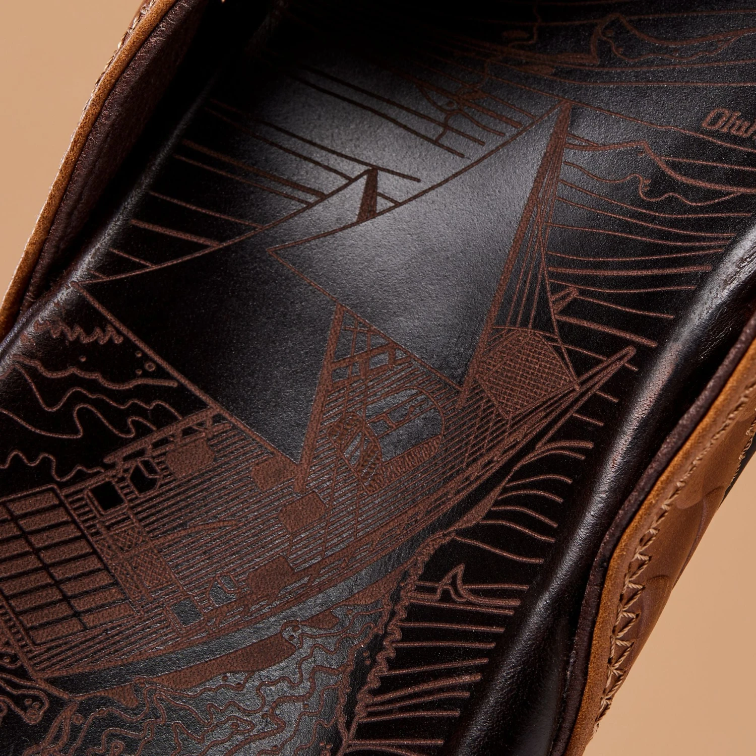 OluKai Hikianalia - Tan / Dark Java 7 OluKai Hikianalia - Tan / Dark Java - Image 5