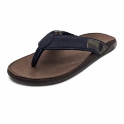 OluKai Tuahine - Trench Blue / Dark Wood 14 OluKai Tuahine - Trench Blue / Dark Wood -OluKai Shop 10465 DE63 AMZ M Tuahine TrbDkw
