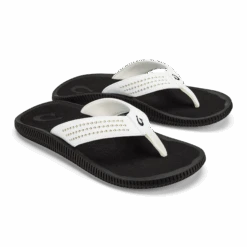 OluKai Ulele Golf - White / Lava Rock 7 OluKai Ulele Golf - White / Lava Rock -OluKai Shop 10530 4RLR 003 M ULELEGOLF WhiteLavaRock