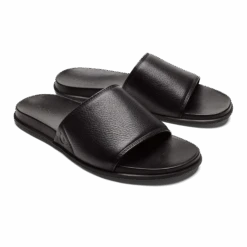 OluKai ‘Ōlali Slide - Black / Black -OluKai Shop 10551 4040 003 M OLALISLIDE BlackBlack