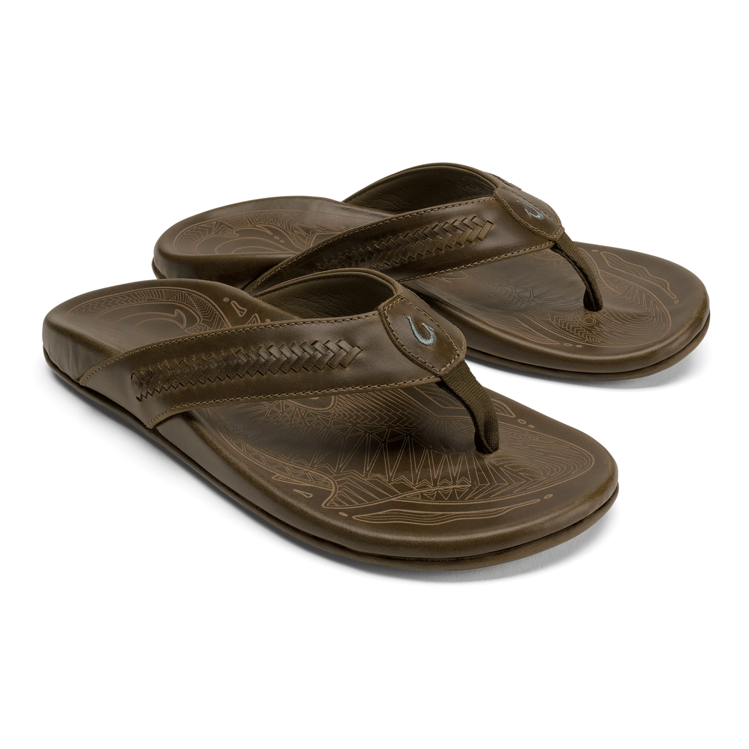 OluKai Mea Ola Mano-Mustang / Tan 7 OluKai Mea Ola Mano-Mustang / Tan - Image 5