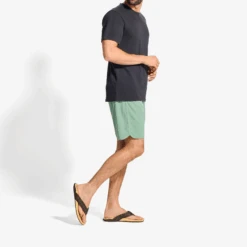 OluKai Tuahine Palm-Dk Java / Golden Sand -OluKai Shop 10576 48GS 103 M TUAHINEPALM DkJavaGoldenSand