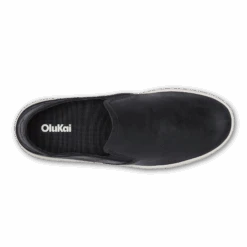 OluKai Pehuea Leather-Onyx / Onyx 20 OluKai Pehuea Leather-Onyx / Onyx -OluKai Shop 20329 OXOX 004 W PEHUEALEATHER OnyxOnyx
