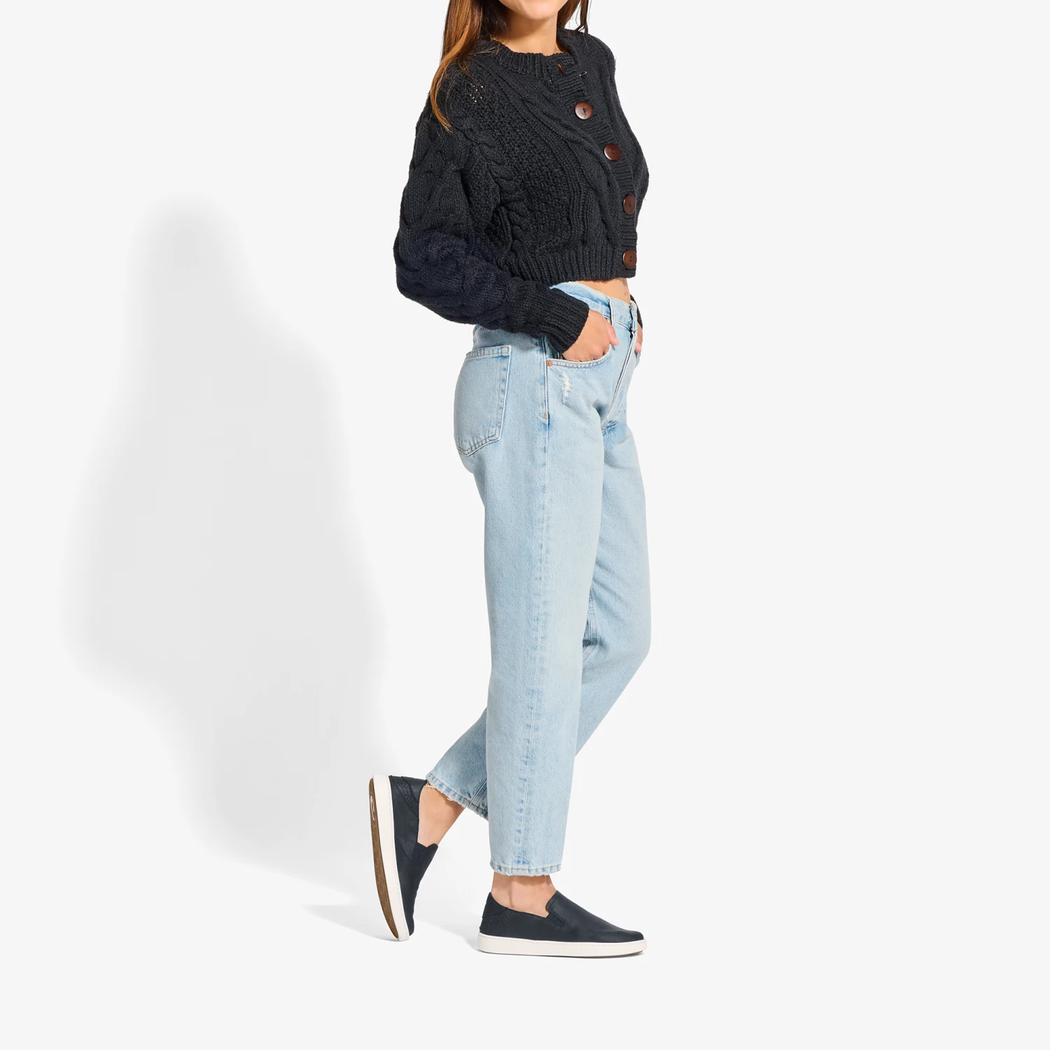 OluKai Pehuea Leather-Onyx / Onyx 7 OluKai Pehuea Leather-Onyx / Onyx - Image 5