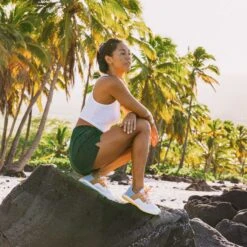 OluKai Wailuku - Bright White / Sea Ice -OluKai Shop 20478 WBZC 103