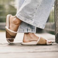 OluKai Hō‘ala Slide - Tan / Puka 14 OluKai Hō‘ala Slide - Tan / Puka -OluKai Shop 20523 346A 202