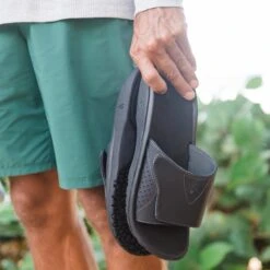 OluKai Nalu Slide - Black 13 OluKai Nalu Slide - Black -OluKai Shop Nalu Slide Black galleryimage 02 b5186760 de80 4bcd 9227 2896053bb1c4