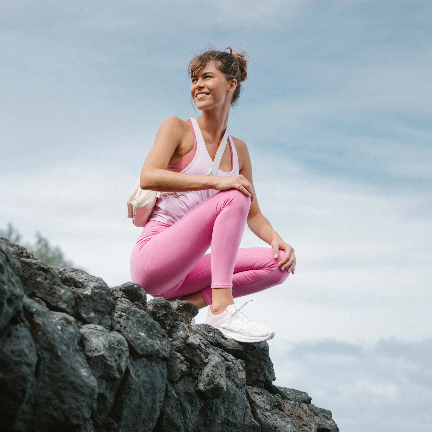 OluKai Island Hopper - Bright White / Cotton Candy 6 OluKai Island Hopper - Bright White / Cotton Candy - Image 4