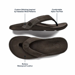 OluKai Tuahine - Dark Wood 15 OluKai Tuahine - Dark Wood -OluKai Shop Tuahine Dark Wood